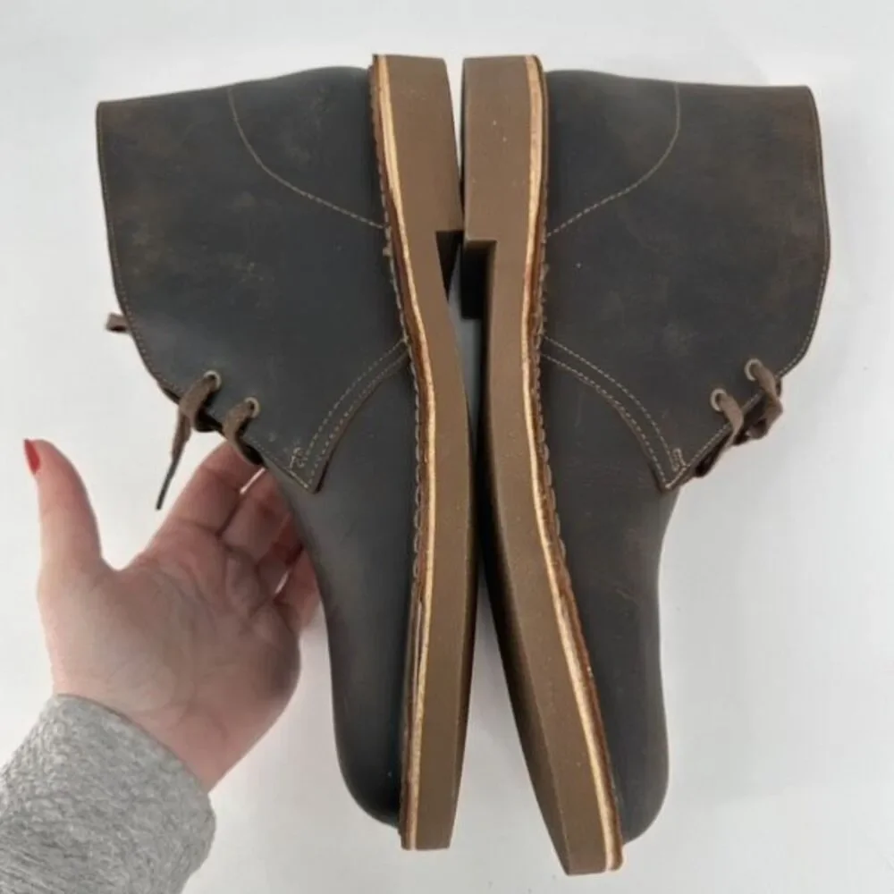 NWOB Clarks Men's Bushacre 2 Chukka Boot Brown Size 11B‎ Beeswax NEW NWOT